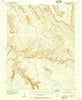 Navajo Creek Arizona Historical topographic map, 1:62500 scale, 15 X 15 Minute, Year 1954