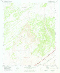 Navajo North Arizona Historical topographic map, 1:24000 scale, 7.5 X 7.5 Minute, Year 1972