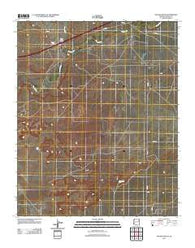 Navajo South Arizona Historical topographic map, 1:24000 scale, 7.5 X 7.5 Minute, Year 2011