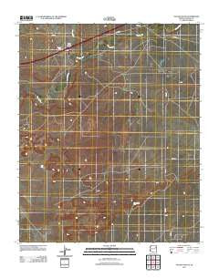 Navajo South Arizona Historical topographic map, 1:24000 scale, 7.5 X 7.5 Minute, Year 2011