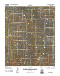 Navajo Springs Arizona Historical topographic map, 1:24000 scale, 7.5 X 7.5 Minute, Year 2011