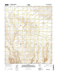 Navajo Springs Arizona Current topographic map, 1:24000 scale, 7.5 X 7.5 Minute, Year 2014
