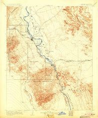 Needles Special California Historical topographic map, 1:125000 scale, 30 X 30 Minute, Year 1904