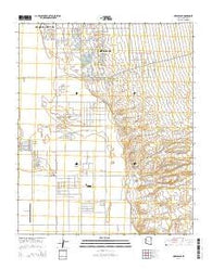 Needles NE Arizona Current topographic map, 1:24000 scale, 7.5 X 7.5 Minute, Year 2014
