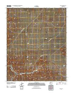 Nelson Arizona Historical topographic map, 1:24000 scale, 7.5 X 7.5 Minute, Year 2011