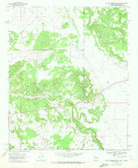 Nelson Reservoir NE Arizona Historical topographic map, 1:24000 scale, 7.5 X 7.5 Minute, Year 1968