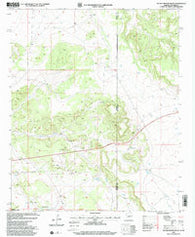 Nelson Reservoir NE Arizona Historical topographic map, 1:24000 scale, 7.5 X 7.5 Minute, Year 1997