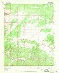 Nelson Arizona Historical topographic map, 1:24000 scale, 7.5 X 7.5 Minute, Year 1967