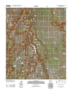 Nelson Reservoir Arizona Historical topographic map, 1:24000 scale, 7.5 X 7.5 Minute, Year 2011