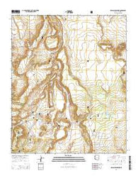 Nelson Reservoir Arizona Current topographic map, 1:24000 scale, 7.5 X 7.5 Minute, Year 2014