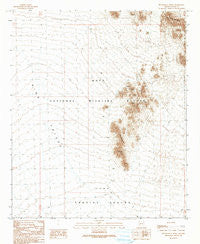 Neversweat Ridge Arizona Historical topographic map, 1:24000 scale, 7.5 X 7.5 Minute, Year 1990