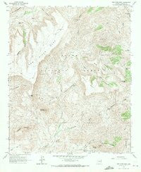 New River Mesa Arizona Historical topographic map, 1:24000 scale, 7.5 X 7.5 Minute, Year 1964
