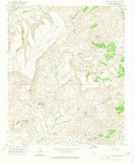New River Mesa Arizona Historical topographic map, 1:24000 scale, 7.5 X 7.5 Minute, Year 1964