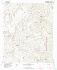 New River Mesa Arizona Historical topographic map, 1:24000 scale, 7.5 X 7.5 Minute, Year 1964