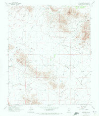 New River SE Arizona Historical topographic map, 1:24000 scale, 7.5 X 7.5 Minute, Year 1964