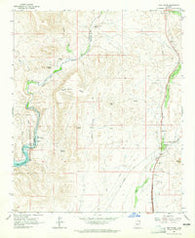New River Arizona Historical topographic map, 1:24000 scale, 7.5 X 7.5 Minute, Year 1964