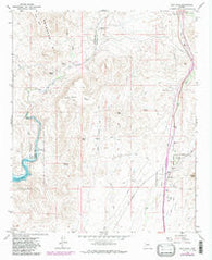 New River Arizona Historical topographic map, 1:24000 scale, 7.5 X 7.5 Minute, Year 1964