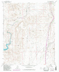 New River Arizona Historical topographic map, 1:24000 scale, 7.5 X 7.5 Minute, Year 1964