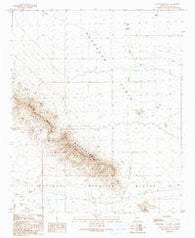 New Water Well Arizona Historical topographic map, 1:24000 scale, 7.5 X 7.5 Minute, Year 1990