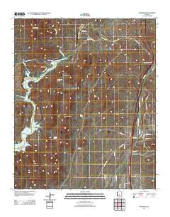New River Arizona Historical topographic map, 1:24000 scale, 7.5 X 7.5 Minute, Year 2011