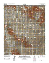 New River SE Arizona Historical topographic map, 1:24000 scale, 7.5 X 7.5 Minute, Year 2011