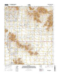 New River SE Arizona Current topographic map, 1:24000 scale, 7.5 X 7.5 Minute, Year 2014