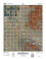 Newman Peak Arizona Historical topographic map, 1:24000 scale, 7.5 X 7.5 Minute, Year 2011