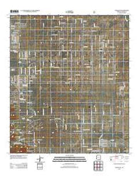 Nicksville Arizona Historical topographic map, 1:24000 scale, 7.5 X 7.5 Minute, Year 2012