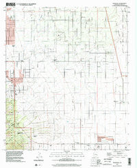 Nicksville Arizona Historical topographic map, 1:24000 scale, 7.5 X 7.5 Minute, Year 1996