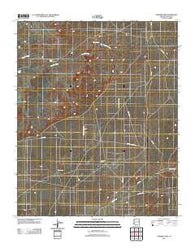 Ninemile Seep Arizona Historical topographic map, 1:24000 scale, 7.5 X 7.5 Minute, Year 2011