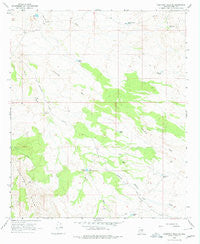 Ninetysix Hills NE Arizona Historical topographic map, 1:24000 scale, 7.5 X 7.5 Minute, Year 1966