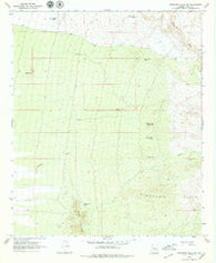 Ninetysix Hills NW Arizona Historical topographic map, 1:24000 scale, 7.5 X 7.5 Minute, Year 1966