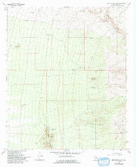 Ninetysix Hills NW Arizona Historical topographic map, 1:24000 scale, 7.5 X 7.5 Minute, Year 1966
