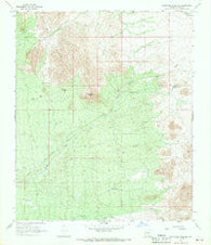 Ninetysix Hills SE Arizona Historical topographic map, 1:24000 scale, 7.5 X 7.5 Minute, Year 1966
