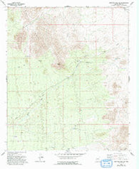 Ninetysix Hills SE Arizona Historical topographic map, 1:24000 scale, 7.5 X 7.5 Minute, Year 1966
