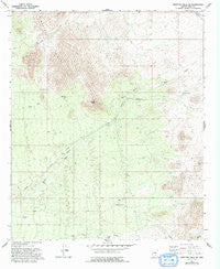 Ninetysix Hills SE Arizona Historical topographic map, 1:24000 scale, 7.5 X 7.5 Minute, Year 1966