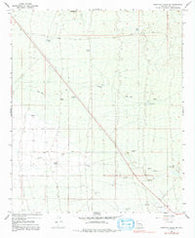 Ninetysix Hills SW Arizona Historical topographic map, 1:24000 scale, 7.5 X 7.5 Minute, Year 1966