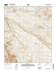 Ninetysix Hills NE Arizona Current topographic map, 1:24000 scale, 7.5 X 7.5 Minute, Year 2014