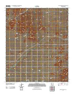 Ninetysix Hills SE Arizona Historical topographic map, 1:24000 scale, 7.5 X 7.5 Minute, Year 2011