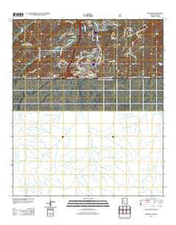 Nogales Arizona Historical topographic map, 1:24000 scale, 7.5 X 7.5 Minute, Year 2012
