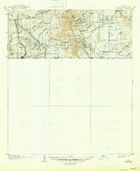 Nogales Arizona Historical topographic map, 1:125000 scale, 30 X 30 Minute, Year 1905