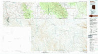 Nogales Arizona Historical topographic map, 1:100000 scale, 30 X 60 Minute, Year 1994