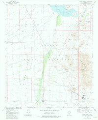 North Komelik Arizona Historical topographic map, 1:24000 scale, 7.5 X 7.5 Minute, Year 1981