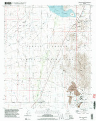 North Komelik Arizona Historical topographic map, 1:24000 scale, 7.5 X 7.5 Minute, Year 1996