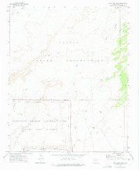 North Mill Well Arizona Historical topographic map, 1:24000 scale, 7.5 X 7.5 Minute, Year 1972