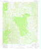 North Peak Arizona Historical topographic map, 1:24000 scale, 7.5 X 7.5 Minute, Year 1973