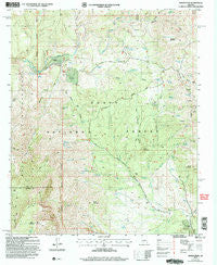 North Peak Arizona Historical topographic map, 1:24000 scale, 7.5 X 7.5 Minute, Year 2004