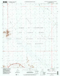 North of Agua Dulce Mountains Arizona Historical topographic map, 1:24000 scale, 7.5 X 7.5 Minute, Year 1996
