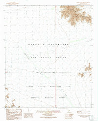 North of Isla Pinta Arizona Historical topographic map, 1:24000 scale, 7.5 X 7.5 Minute, Year 1990