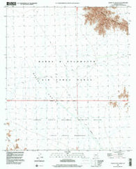 North of Isla Pinta Arizona Historical topographic map, 1:24000 scale, 7.5 X 7.5 Minute, Year 1996